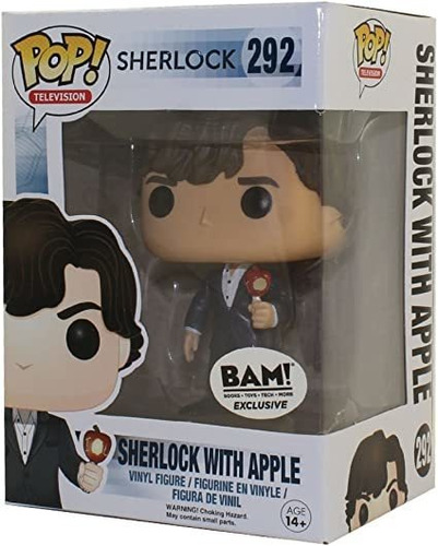 Sherlock Con Apple # 292 B.a.m. Exclusivo Funko Pop