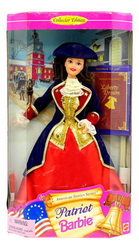 Barbie American Stories Series Patriot 1996 Edition Detalle