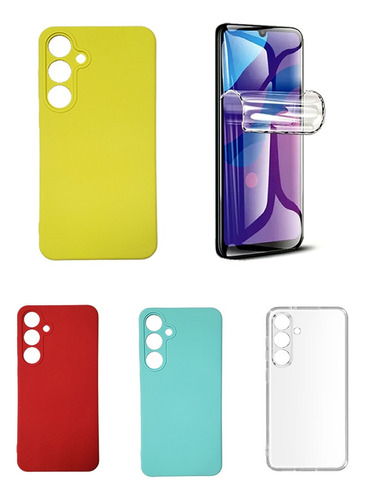 Case + Hydrogel - Para Samsung S24 / Plus / Ultra