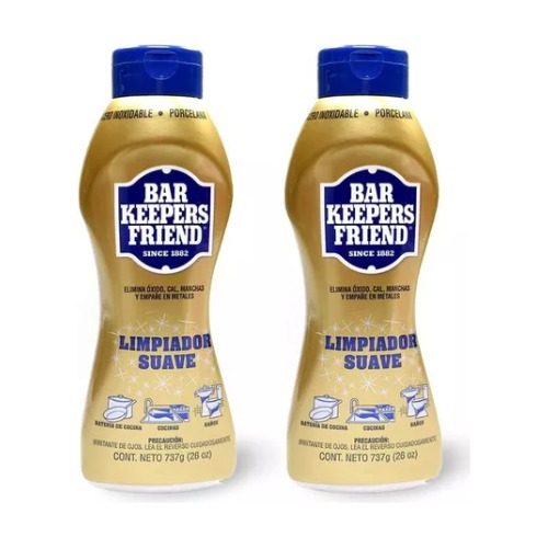 Bar Keepers Friend Liquid Cleaner Limpiador Multiusos 2 Pack