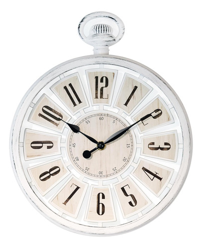 Reloj De Pared Redondo Vintage, Estilo Retro Antiguo, Funcio