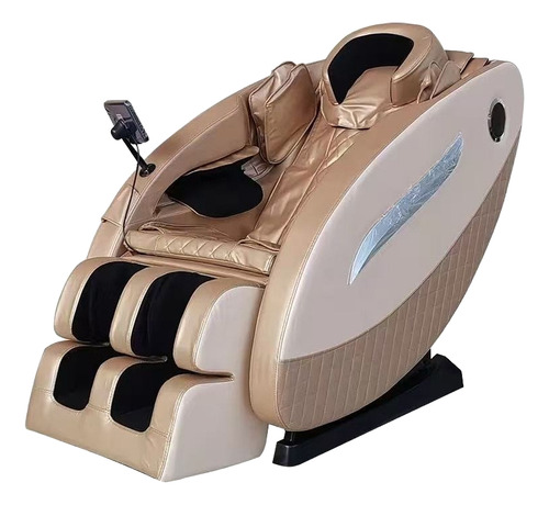 Sillón De Masaje Eléctrico Gravedad Cero Con Pantalla Beige