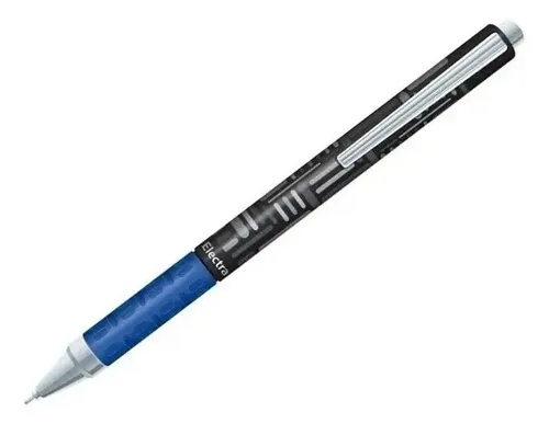 Kit 12 Caneta Esferográfica Cis Electra 0.7mm Azul | MercadoLivre