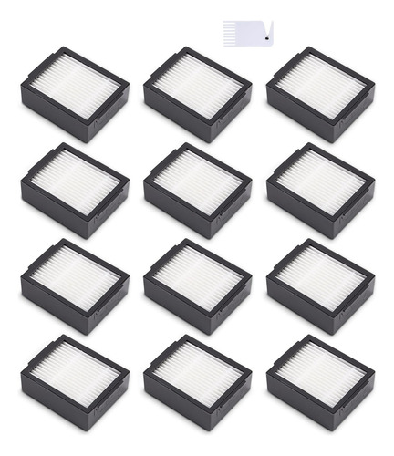 12 Filtros De Repuesto Hepa Para E5 E5154 E6 I7 I7+ I7156 I