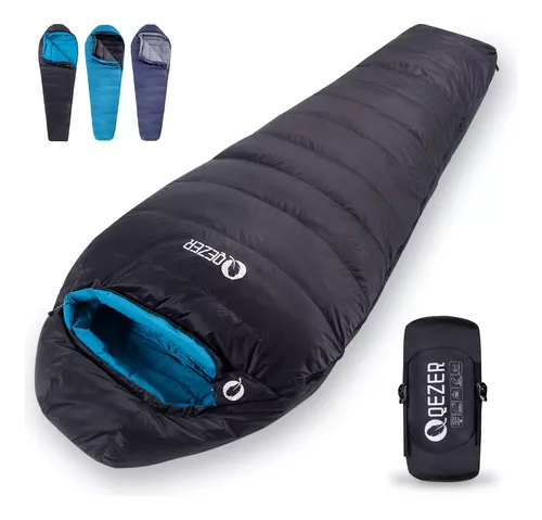 Qezer Saco De Dormir De 0 Grados De 650 Fp Para Adultos, Sa.