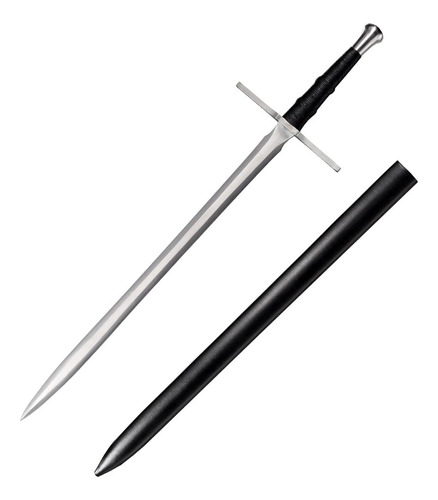Espada Medieval Funcional Afilada Espiga Completa Acero 1095