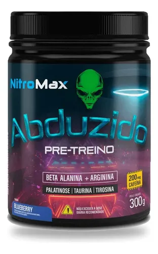 Abduzido Pré-Treino Nitro Max 300g — Blueberry