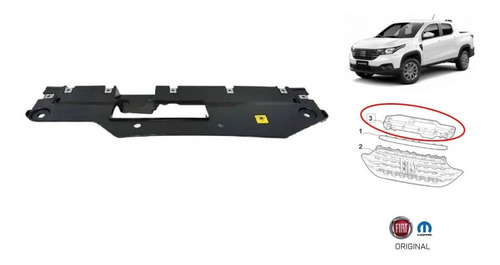 Grade Moldura Radiador Nova Strada 2020 - .... - 100257914