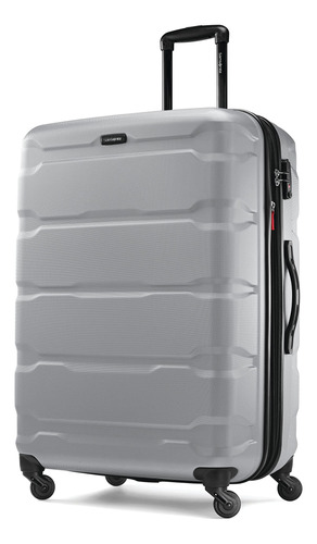 Samsonite Omni Pc - Maleta Extensible Rígida, Plateado