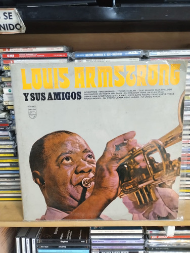 Louis Armstrong  Y Sus Amigos Vinilo 1970 Impecable !!!