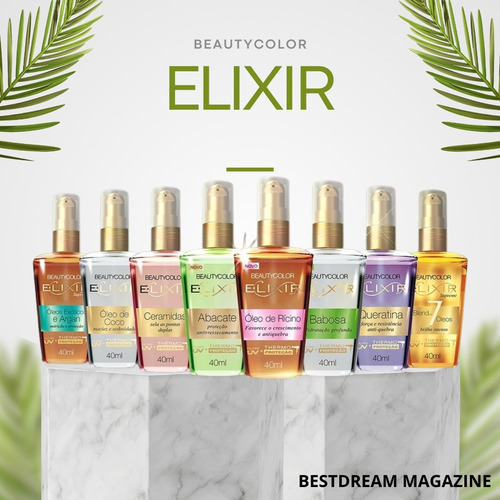Elixir Beauty Color Óleo De Coco Capilar Nutrição 40ml