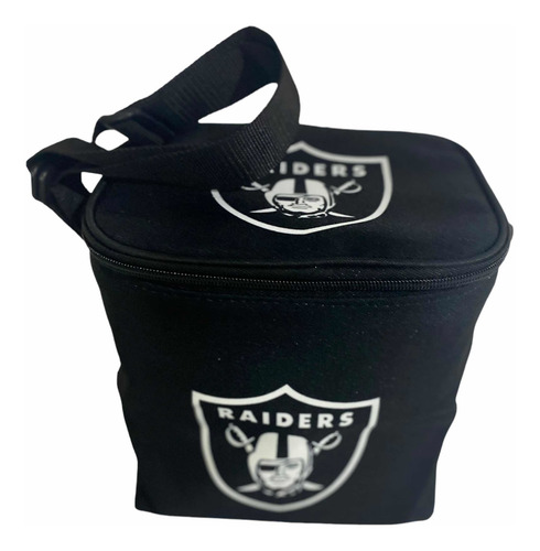 Hielera Raiders, Nfl , Termica Cap,9 Latas De 355 Ml