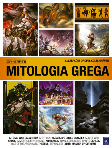 Game ARTS - Volume 9: Mitologia Grega, de a Europa. Editora Europa Ltda., capa mole em português, 2022