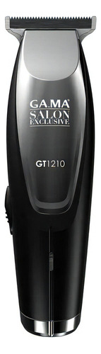 Gama Salon Exclusive Trimmer Inalámbrica Gt1210 Color Negro