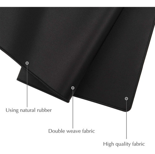 Jialong Large Gaming Mouse Pad, Xxl Mesa Mousepad Com Bordas