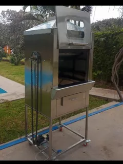 Horno Para Pollo A La Brasa Todo En Acero Inoxidable