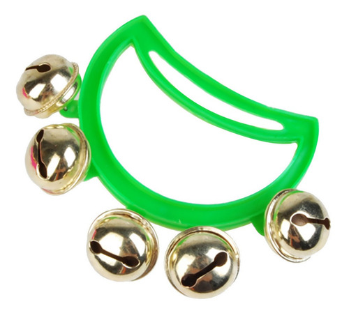 Jingle Percussion Hand Held Bells Handbell Kids Sonajeros