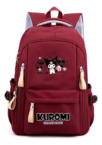 Mochila Sanrio Kuromi Mochila Escolar For Mujer