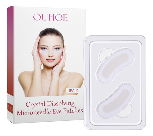 Tapa-olhos De Microagulha Com Dissolução De Cristais Natural