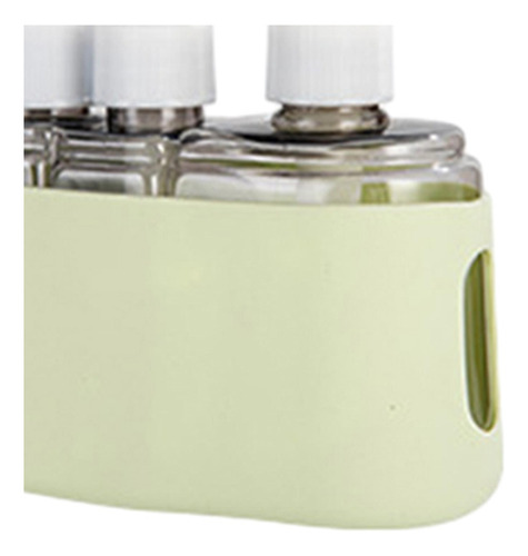 Botellas De Viaje Para Artículos De Tocador 3 Piezas Verde