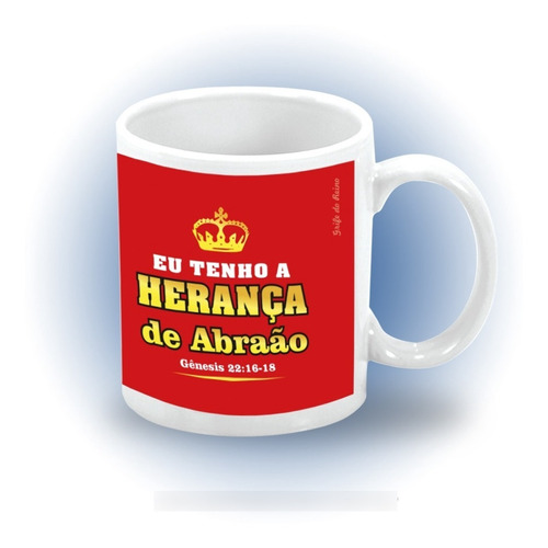 Caneca Herança De Abraão