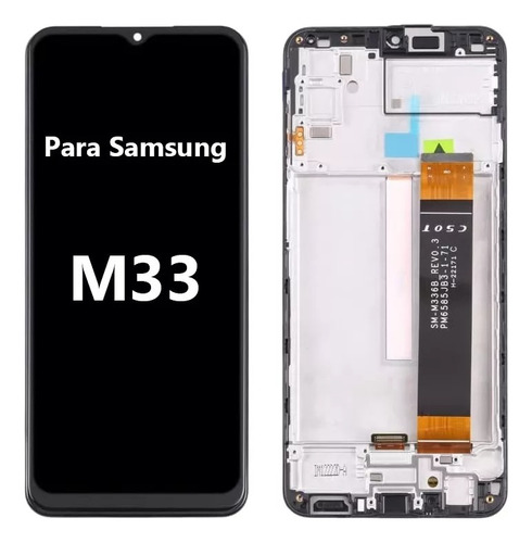 Modulo Para Samsung M33 4g Flex M336b Oled Con Marco