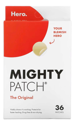 Mighty Patch 36 Unidades Hero Cosmeticsanti Granos Acné