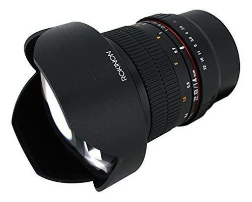 Lente Rokinon Fe14m-fx 14mm F2.5 Para Fujifilm X -negro
