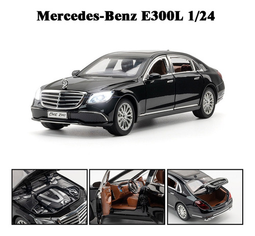 Mercedes Benz E300l Limusina Star Top Miniatura Metal Coche