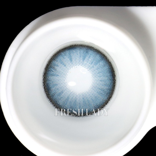 Imagen 3 de 10 de Freshlady - Dawn Blue Lentes De Contacto - Edicion Limitada