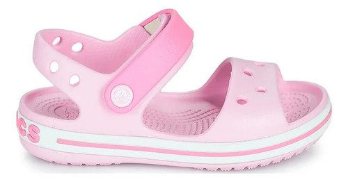 Sandalia Para Niñas Originales Crocband Sandal Kids  Pink