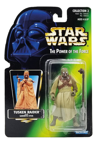 Kenner - Star Wars - Potf - Green Card - Tusken Raider