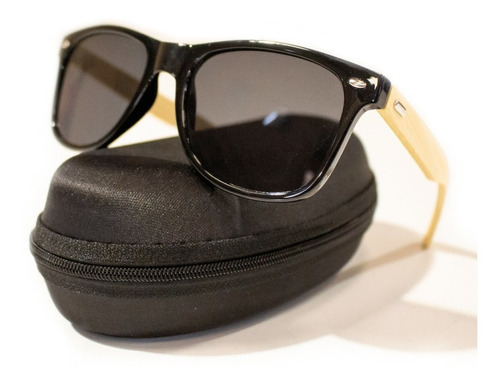 Óculos De Sol De Madeira Masculino/feminino Proteção Uv400
