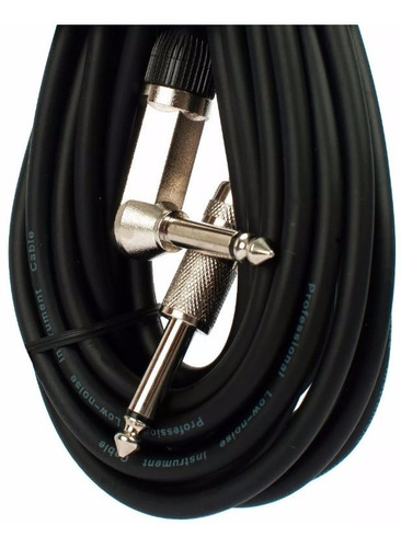 Cable Plug / Plug  Moon 3 M Guitarra Bajo Teclado Esdj