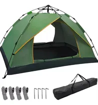 Comprar Carpa Automática Autoarmable Profesional 3 Per 210x200x135 Color Verde