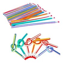 Comprar 50 Lapiz Flexible Grande Papelería Escolar Kawi Lapices