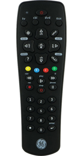 Control Remoto Ge Tv Blu-ray Dvd  Reproductores