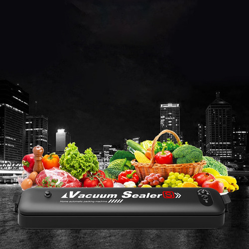 Alimentos Sellador De Vacío Máquina De Sellado Hogar Comid