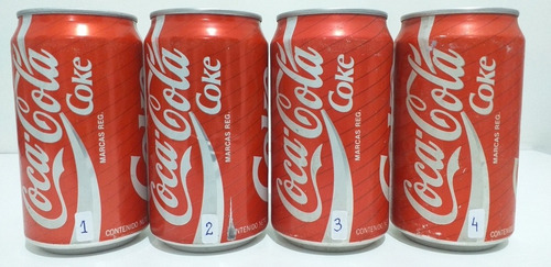 Coca Cola 1* Lata Usa Importada A Argentina 354cm 1991 (145)