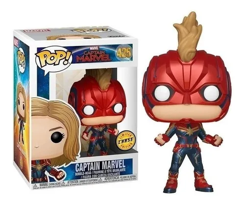 Funko Pop Marvel Captain Marvel Limited Chase Edition #425