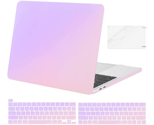 Funda Para Macbook Pro 13 (2016-2020), Rigida/purpura