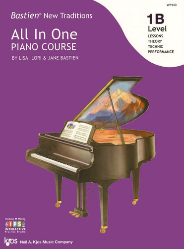 Libro Wp453 - Bastien New Traditions - All In One Piano Co