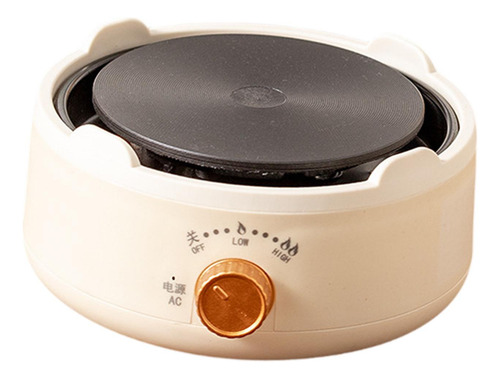 Pequeño Plato Caliente, Estufa Eléctrica Cocina Beige