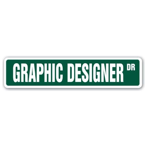 Señal De Calle Diseñador Gráfico, Diseño Web, Artis...