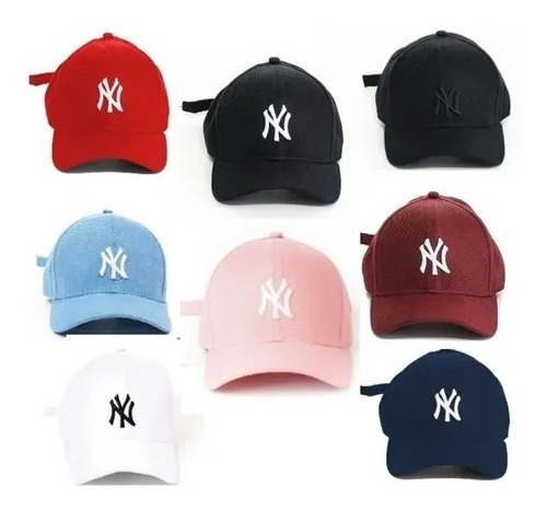 Bone New York Ny De Aba Curva Yankees Trucker Todas As Cores