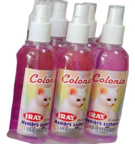 Colonia Para Gatos Hembra Y Macho 125ml