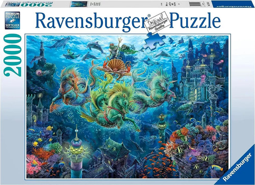 Rompecabezas Magia Submarina 2000 Pzas, 17115 Ravensburger