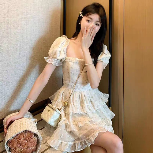 Laochuenzhang Vestido Kawaii Sin Género Talle S,m