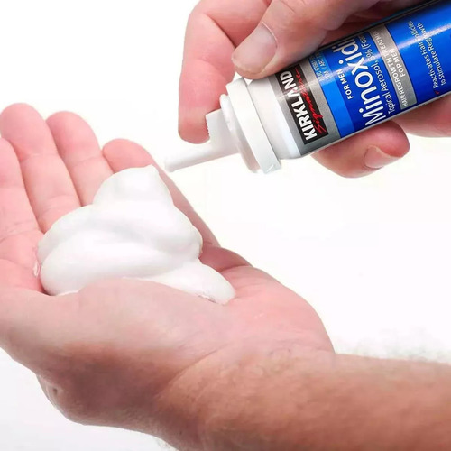 Minoxidil 5% Espuma Foam 6 Meses Tratamiento Capilar + Jabon