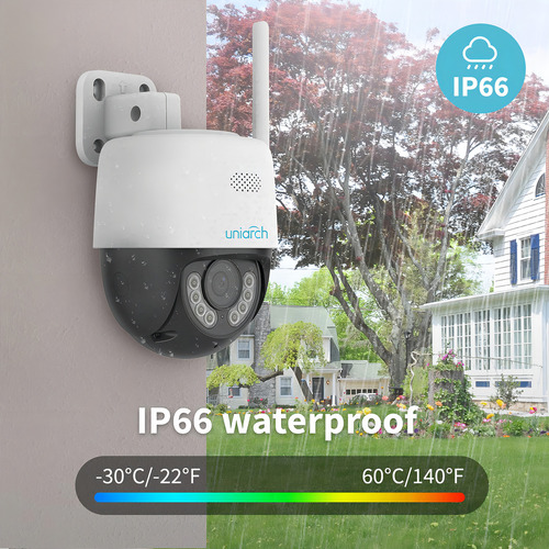 Camara Seguridad Wifi 3mp P/ Interiores Y Exteriores Con Giro Inclinacion Deteccion De Cuerpo Movimiento Y Audio Seguimiento Automático Visión Nocturna Hd